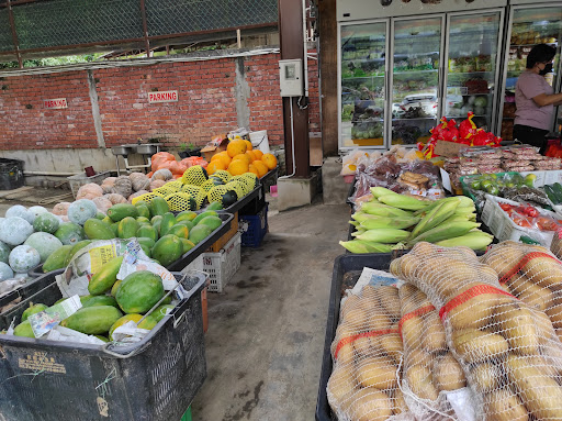 Fruits and Vegetables stall