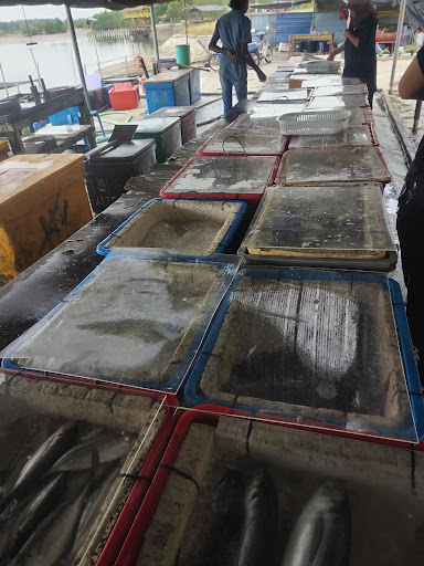 Lumut fresh fish and crabs