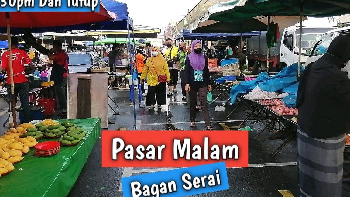 pasar malam bagan serai