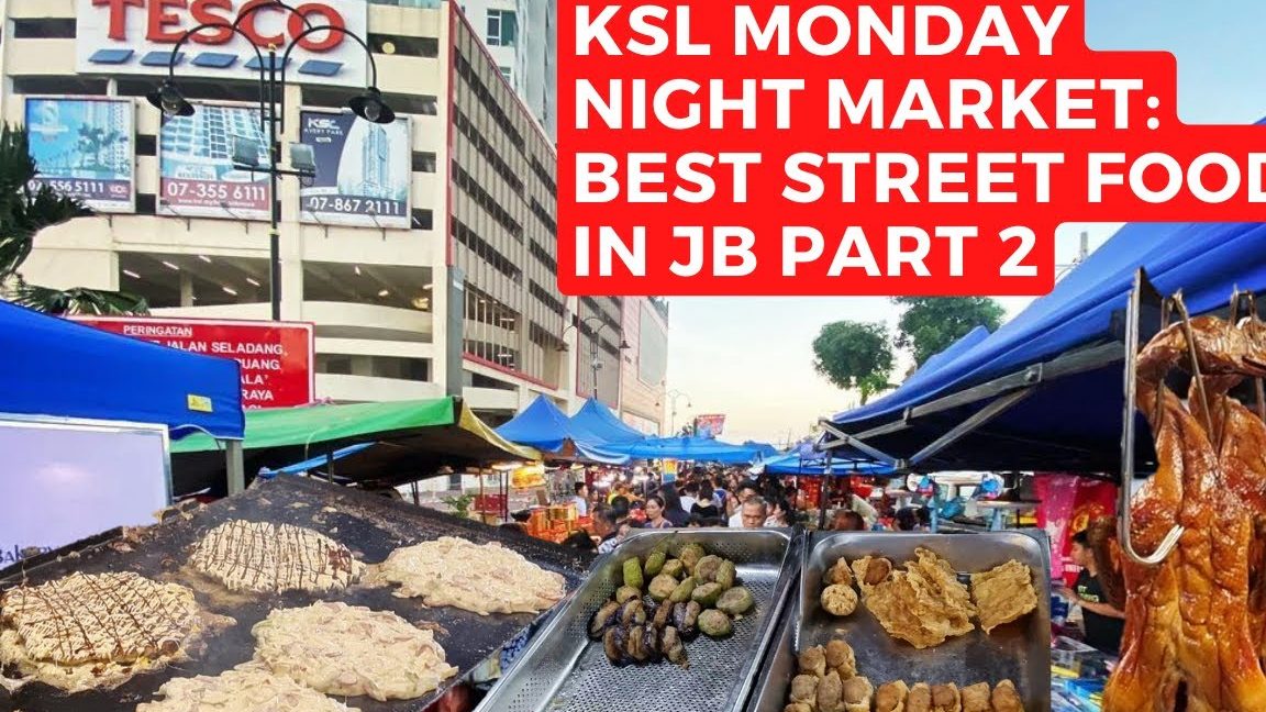 pasar malam isnin ksl jalan seladang