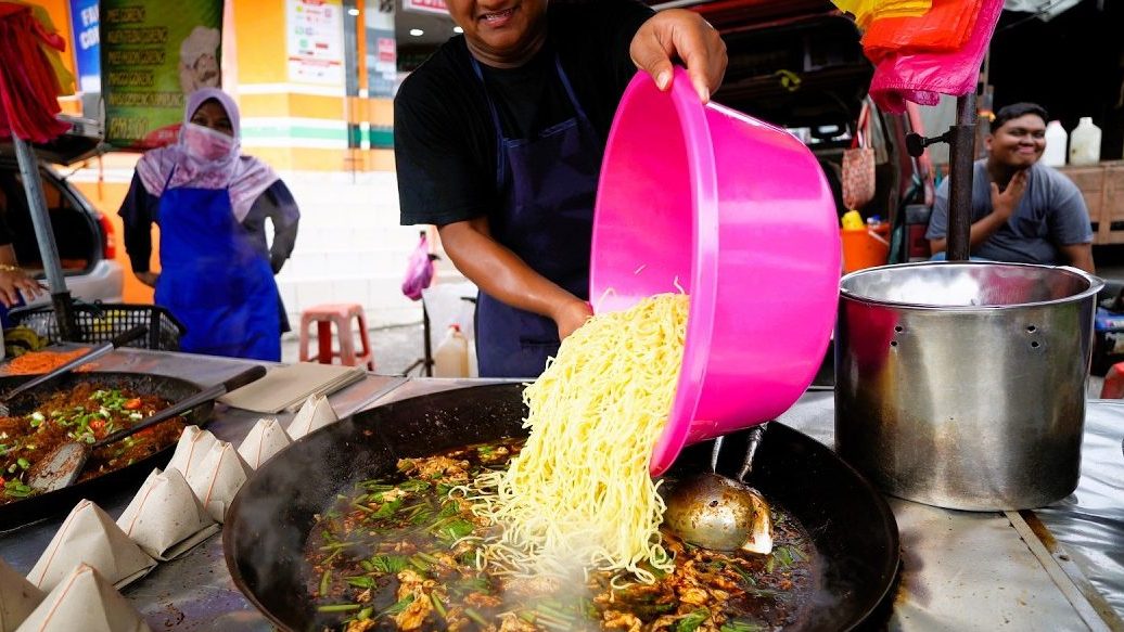 pasar malam kampung batu china