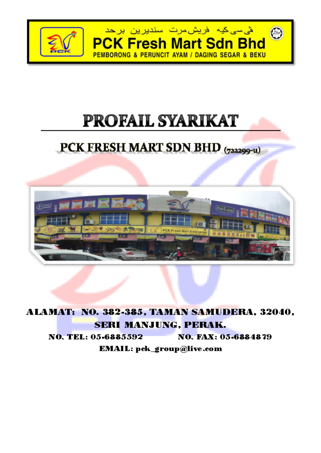 pck fresh mart teluk intan