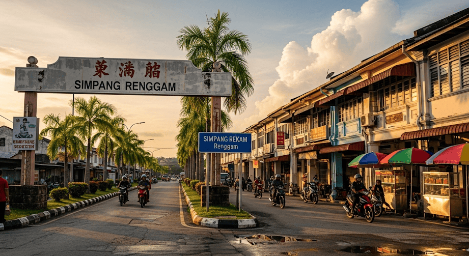 simpang renggam public market simpang renggam district council